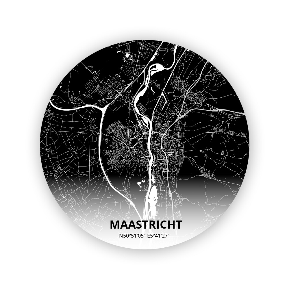 Cirkel poster van Maastricht